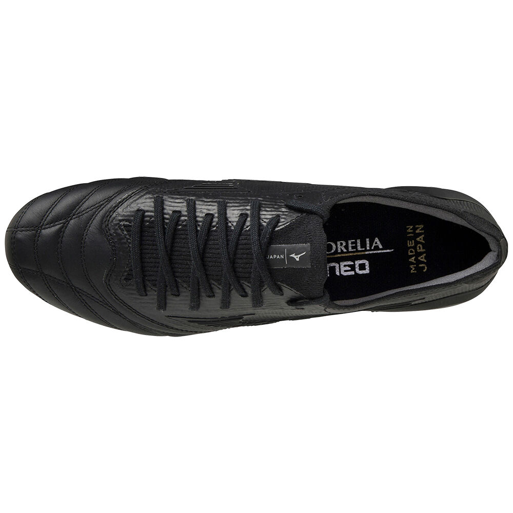 Mizuno Tacos de Futbol Mexico Rebajas Morelia Neo 3 beta Japan Hombre Negros